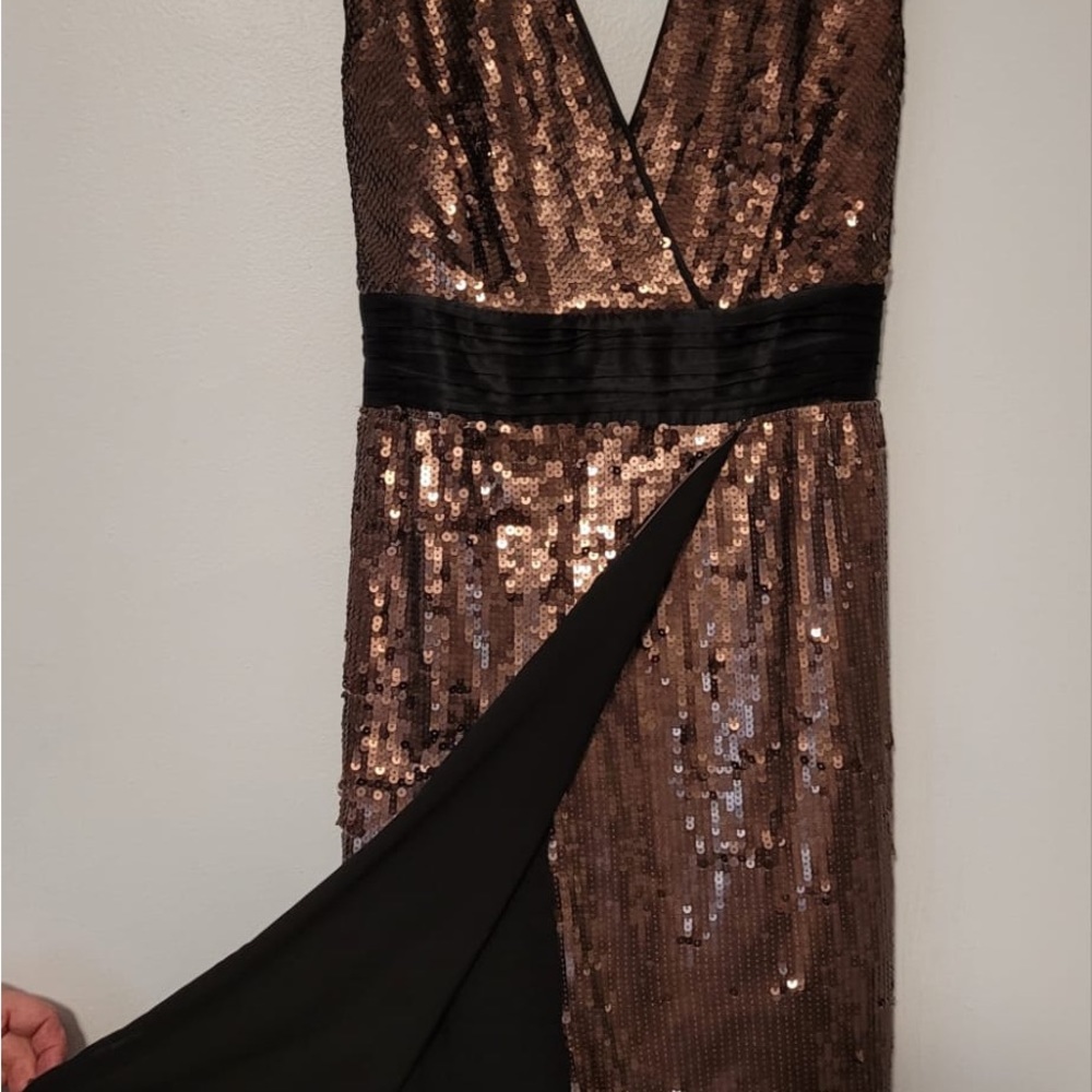 Sequined midi dress